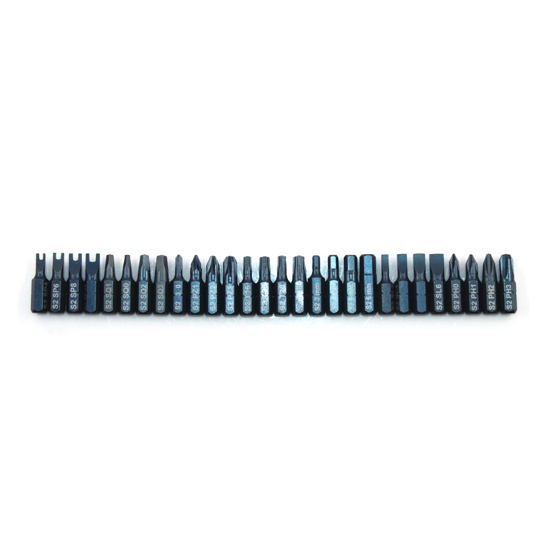 28PCS Batch Nozzle Combination Set Home Tool Box S2 Alloy Steel Car Service |