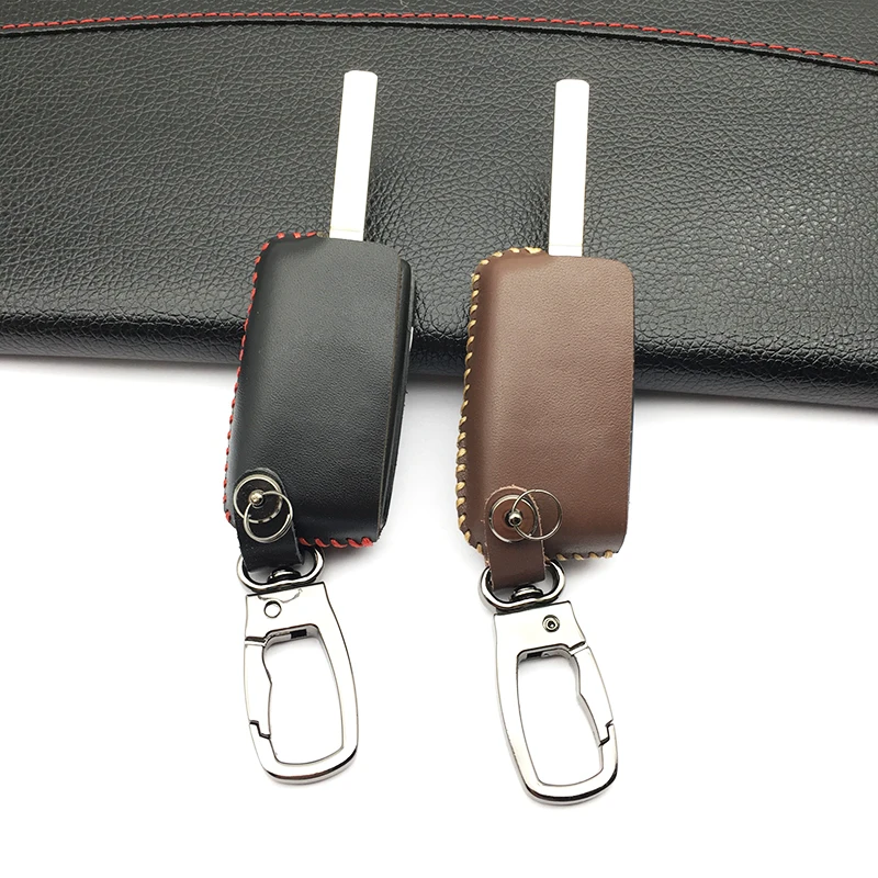 100% натуральная кожа автомобильный брелок чехол кожаный для Peugeot 1007 807 cococolock 4