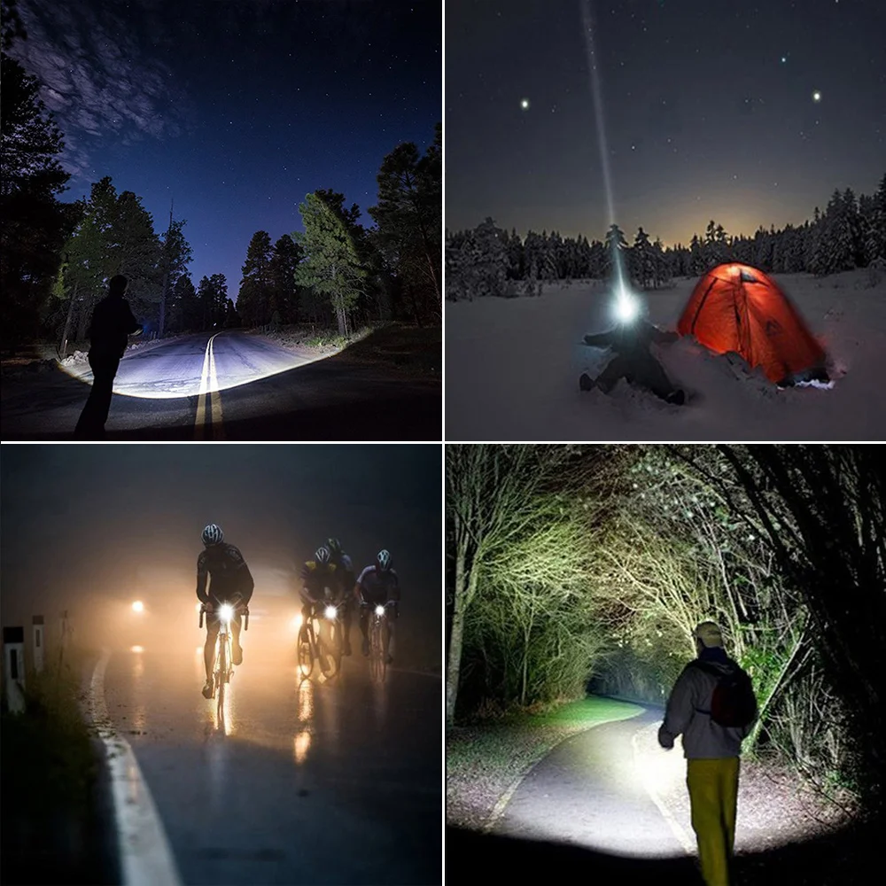 

CrazyFire LED Red Green White Blue Bicycle Light CREE T6 Zoomable Tactical Flashlight 5-Mode Lantern Torch For Hunting Fishing