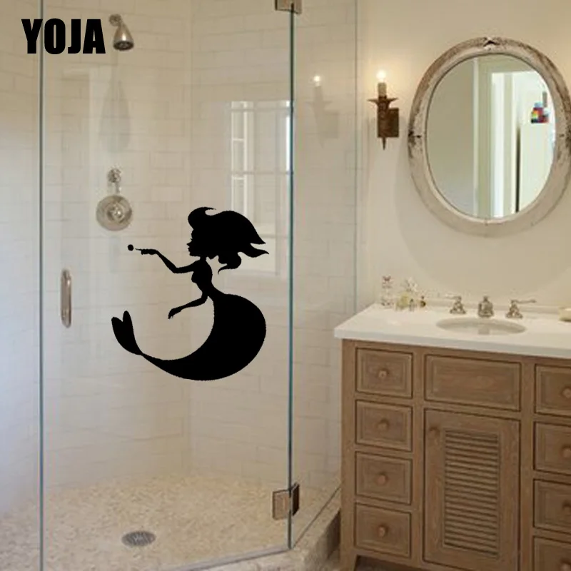 YOJA 20x18 9 см домашний Декор Аксессуары для ванной комнаты настенное Стикеры Ванная