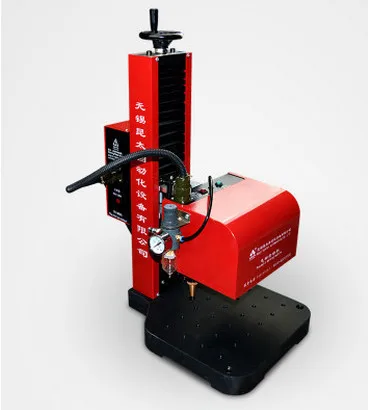 Настольная пневматическая роторная точечная маркировочная машина для круглой