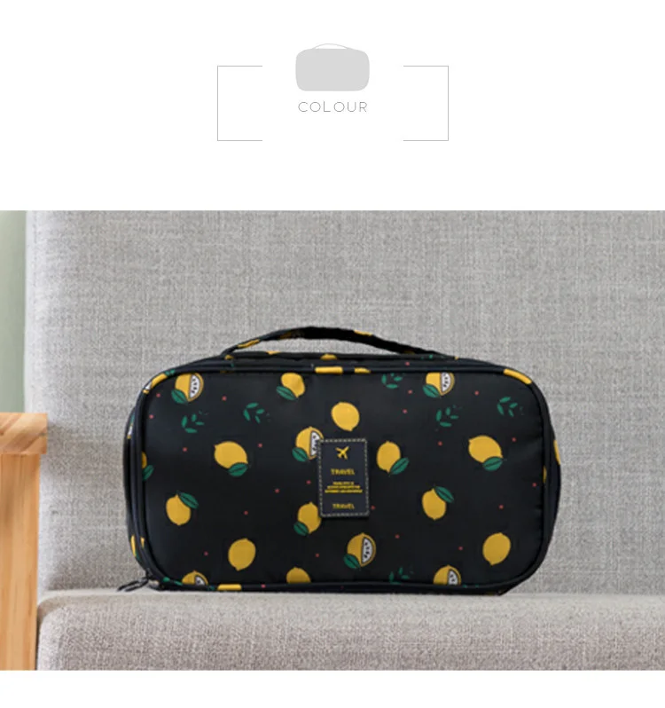 Portable Travel Underwear Storage Bag Multi-function Large Capacity Travel Underwear Bra Storage Bag Clothing Sorting Bag