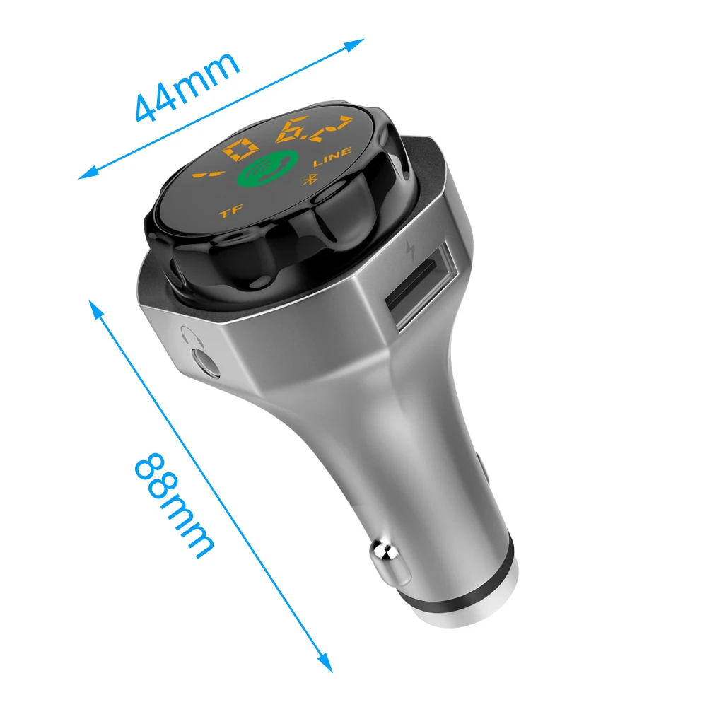Автомобильный fm трансмиттер Беспроводной громкой связи Bluetooth Car Kit TF карты USB