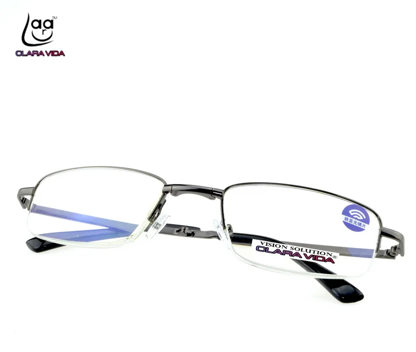 Очки для чтения clara vida мужские/женские складные очки компьютера из титанового