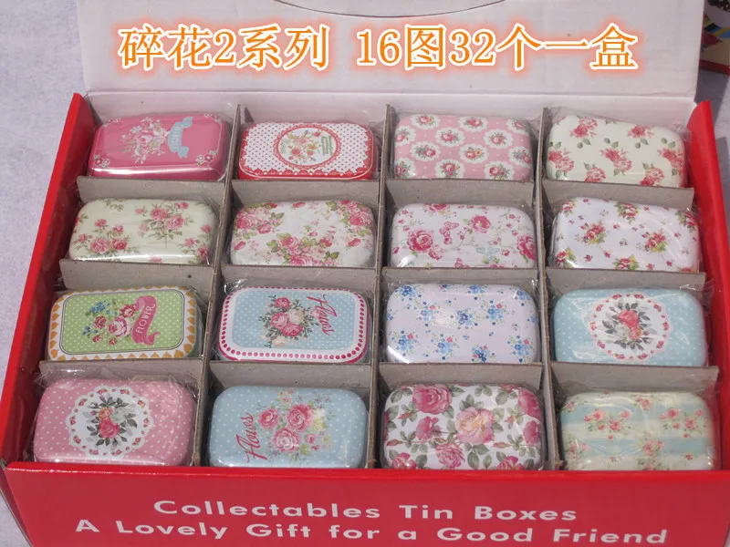 32 шт./компл. новинка винтажный мини косметический чехол для ювелирных изделий