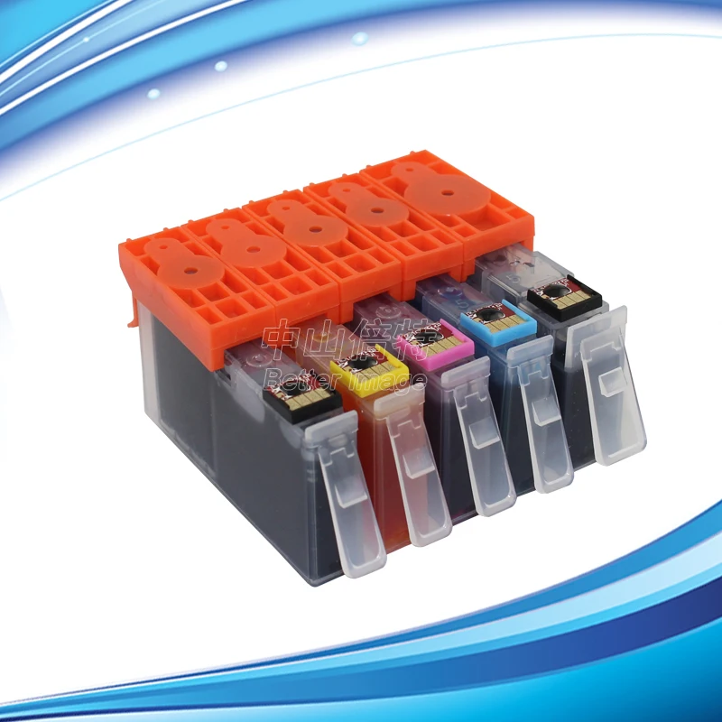 Уровень чернил для HP Photosmart 5510 5515 6510 7510 B8550 C5324 C5380 C6324 C6380 D5460 5 шт.|hp photosmart 5510|hp