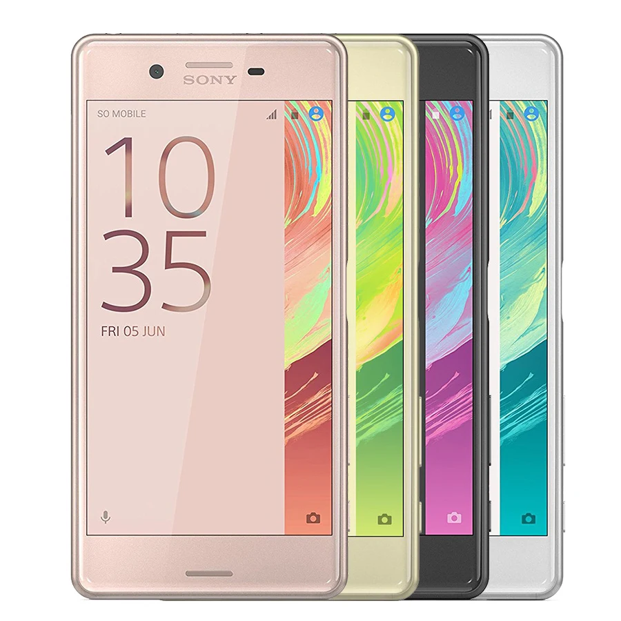 Мобильный телефон Sony Xperia X Performance F8131, 5,0 дюймов, 1080x1920 p, 3 ГБ ОЗУ, 32 Гб ПЗУ, четырехъядерный процессор Snapdragon820, 23 МП, NFC, Android телефон