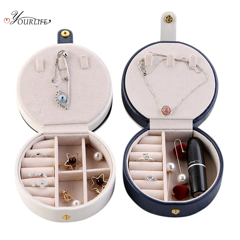 OYOURLIFE 1 шт. креативная трехслойная шкатулка для ювелирных изделий портативное