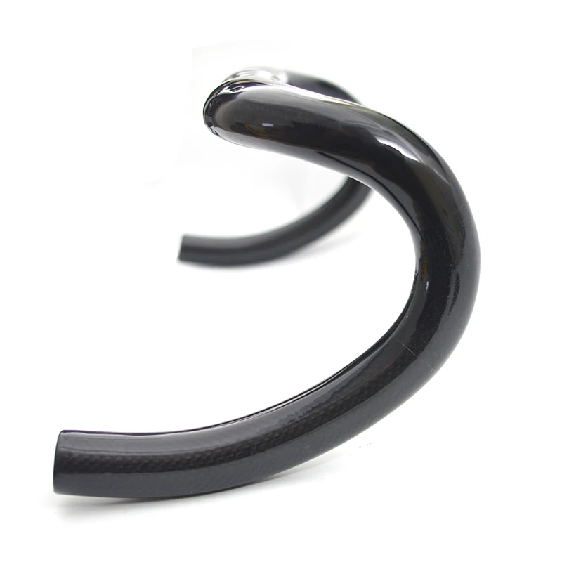 Полностью углеродное волокно дорожный велосипед один изгиб для ветра ручки