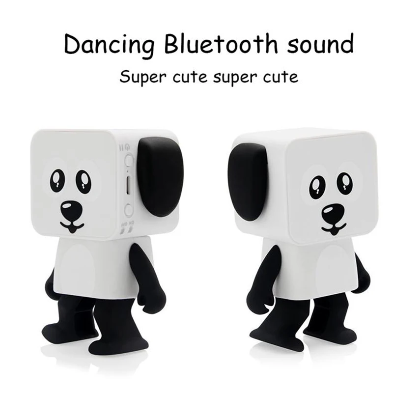 30 шт./лот 2018 Mini Super Cut Smart Dance Robot Dog Bluetooth динамик портативные колонки для детей в