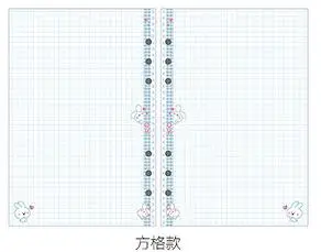 Grid Красочные спиральные блокноты, наполнитель бумаги, Сменная вставка, A5, A6, A7 Размер, журнал, внутренний основной планировщик, дневник, записная книжка - Цвет: Grid