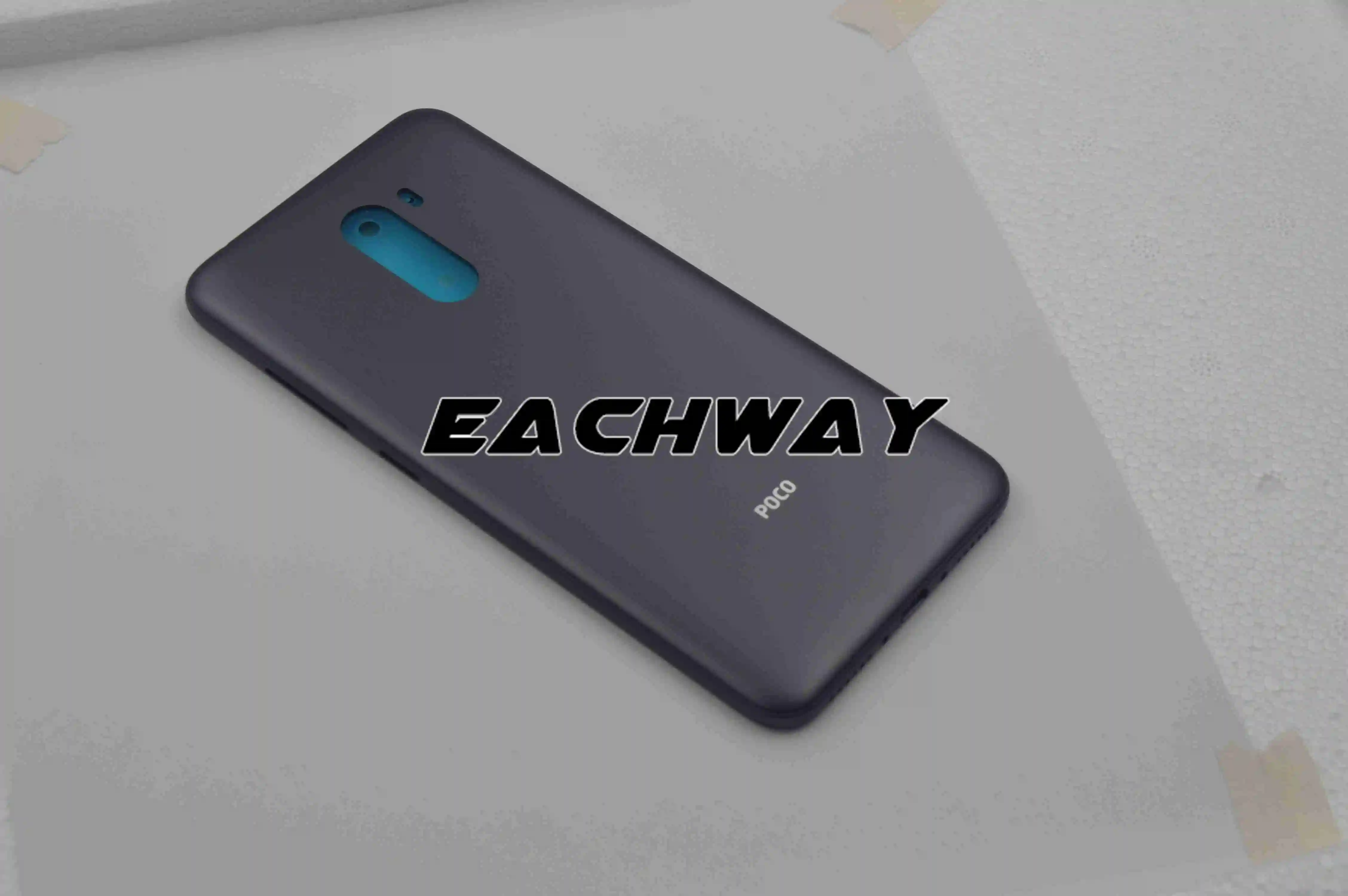 6,1" Xiao mi Poco F1 крышка батареи mi Poco F1 корпус mi Pocophone F1 Задняя крышка батареи чехол+ боковые кнопки питания F1