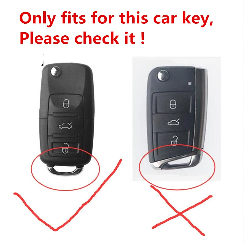 ТПУ чехол для автомобильного ключа Volkswagen VW Polo Golf Passat тигуан Жук Caddy T5 Up Eos Skoda Octavia