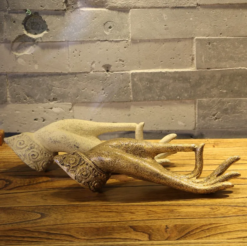 Китайский Дзен Будда ручное счастливое украшение винтажный китайский стиль