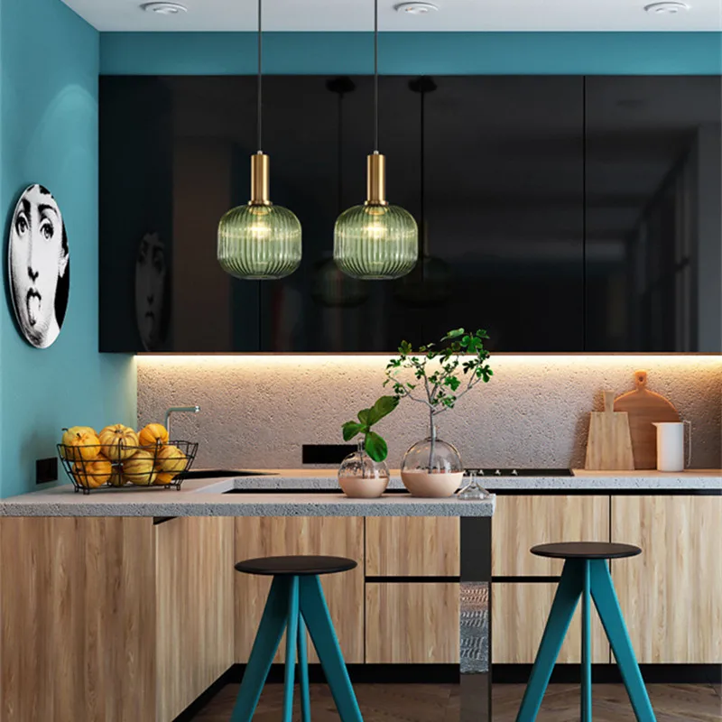 Современная светодиодная Подвесная лампа Macarons в стиле лофт светильник
