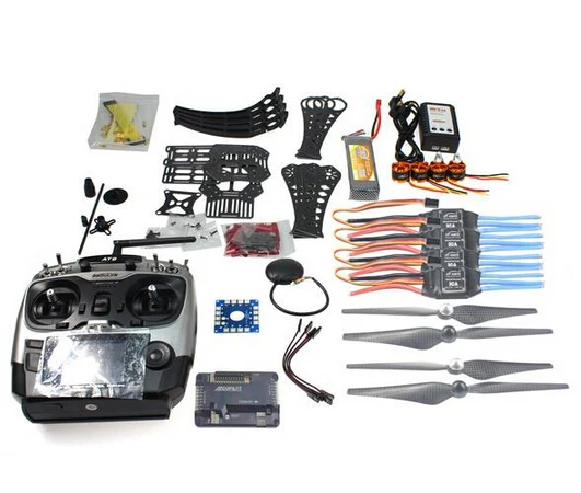 DIY RC Drone Quadrocopter RTF X4M360L комплект с рамой GPS APM 2 8 AT9 TX F14892-C | Игрушки и хобби
