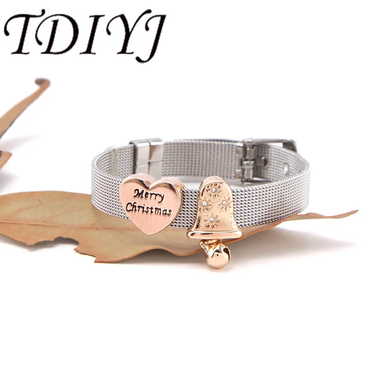 TDIYJ Рождественский подарок Счастливого Рождества подвеска с колокольчиком из