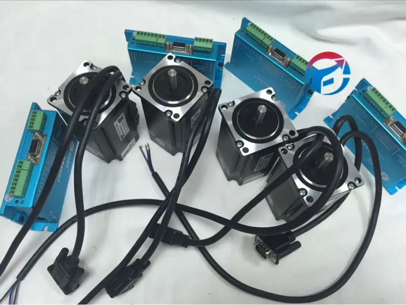 8 шт./партия трехфазный сервопривод HBS507 57 мм 573HBM20 EC 1000 с кабелем 3 м новая версия|servo