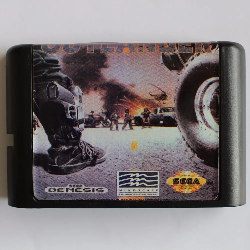 

Outlanders 16 бит MD карточная игра для Sega игры SEGA Mega Drive для Sega Genesis