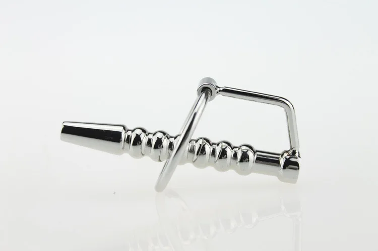 Новейшие Нержавеющей Стали Уретры Зажигания С Кольцо Пениса Расширители Секс