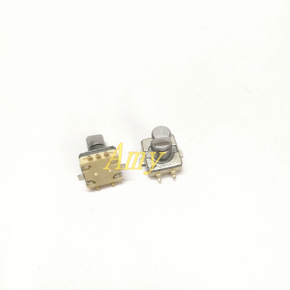 50 шт./лот EC11 SMD кодировщик с переключателем 20 posion импульсная осевая длина 10