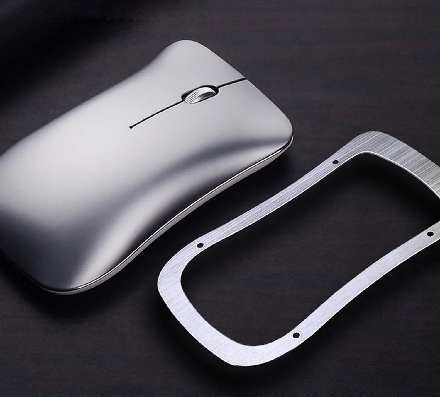 Cliry Беспроводная 2,4G+ Bluetooth 5,0 двойная трехрежимная мышь из алюминиевого сплава 1600 dpi ультратонкая портативная лучшая оптическая мышь