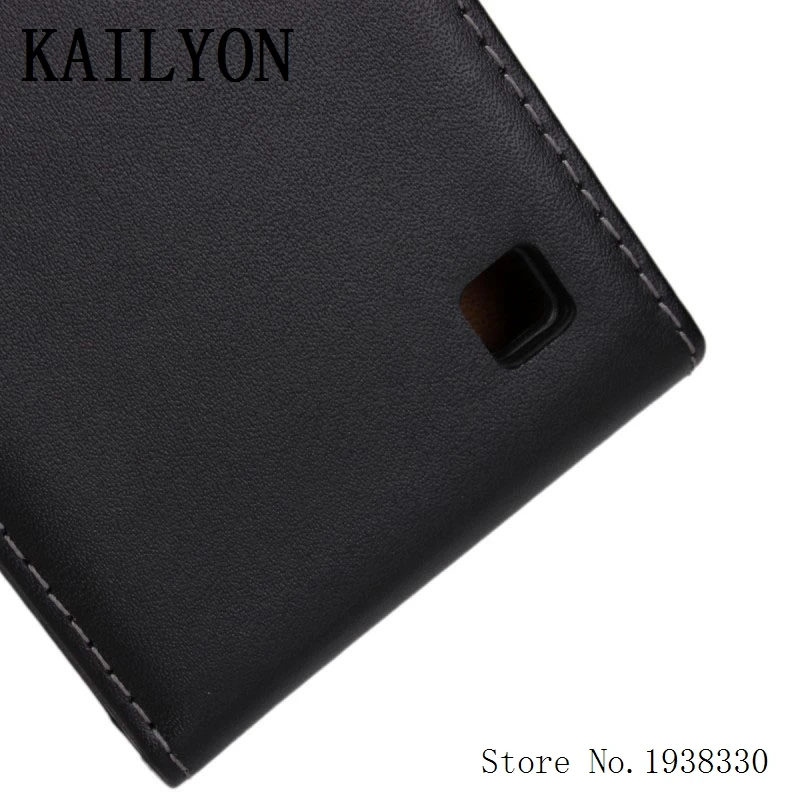 Роскошный Вертикальный флип чехол KAILYON из натуральной кожи для Nokia Lumia 730 735 ретро
