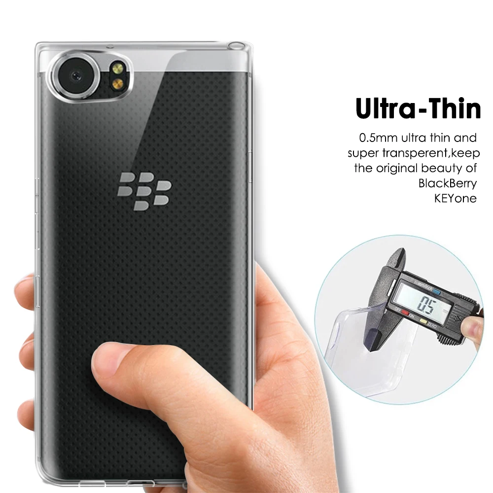 Sundatom супер мягкий Кристалл ТПУ телефона для blackberry keyone прозрачный силиконовый