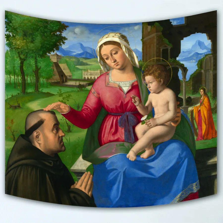 Европейский дворец королевская картина маслом гобелен домашние декоративные