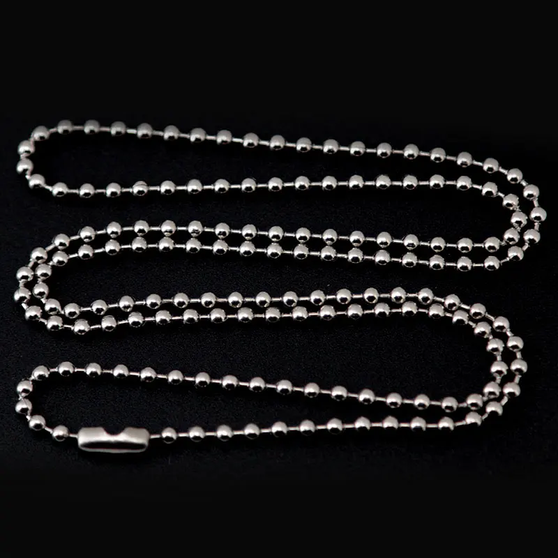 Цепочка Из Нержавеющей Стали с подвеской шариком 2 3 мм|Цепочки| |