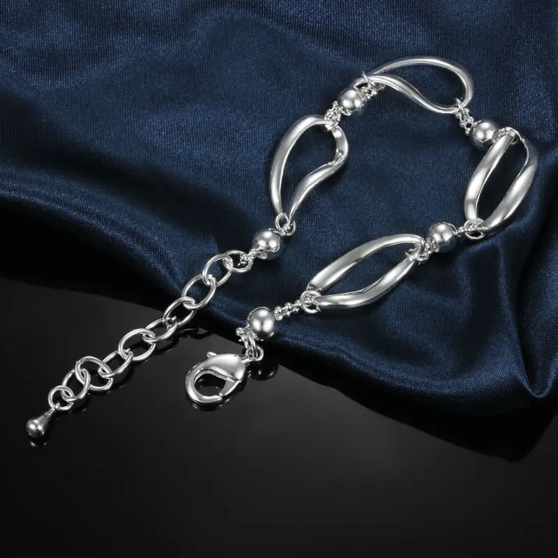 Женский серебряный браслет с геометрическим дизайном опт | Украшения и