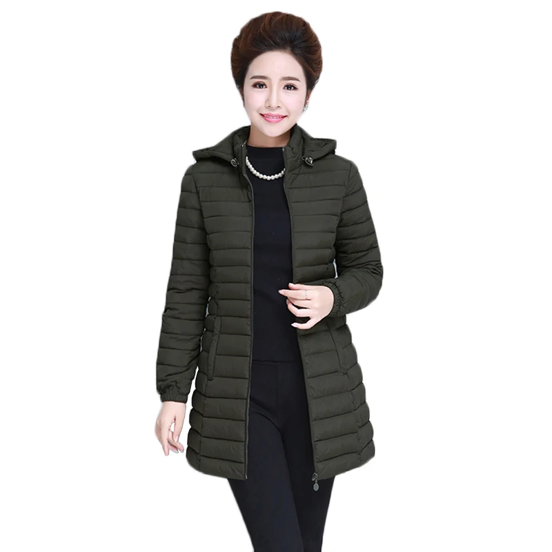 Женская парка размера плюс 7XL модная зимняя пуховая куртка с капюшоном свободная