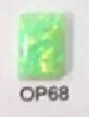 OP68 BEADS 100 шт./пакет) синтетический опал снег огонь белый незакрепленный камень полный просверленные 3 мм круглые шарики опала бисер - Цвет: OP68 BEADS