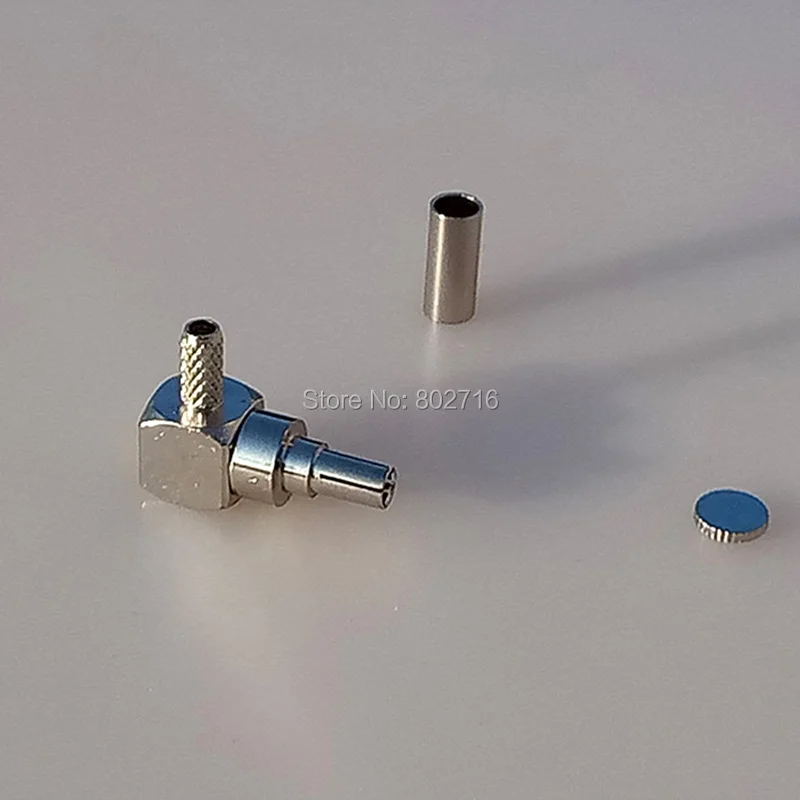 10 шт./лот N гнездовой разъем К CRC9 Прямоугольный штекер RG316 ОТРЕЗОК кабеля в сборе к