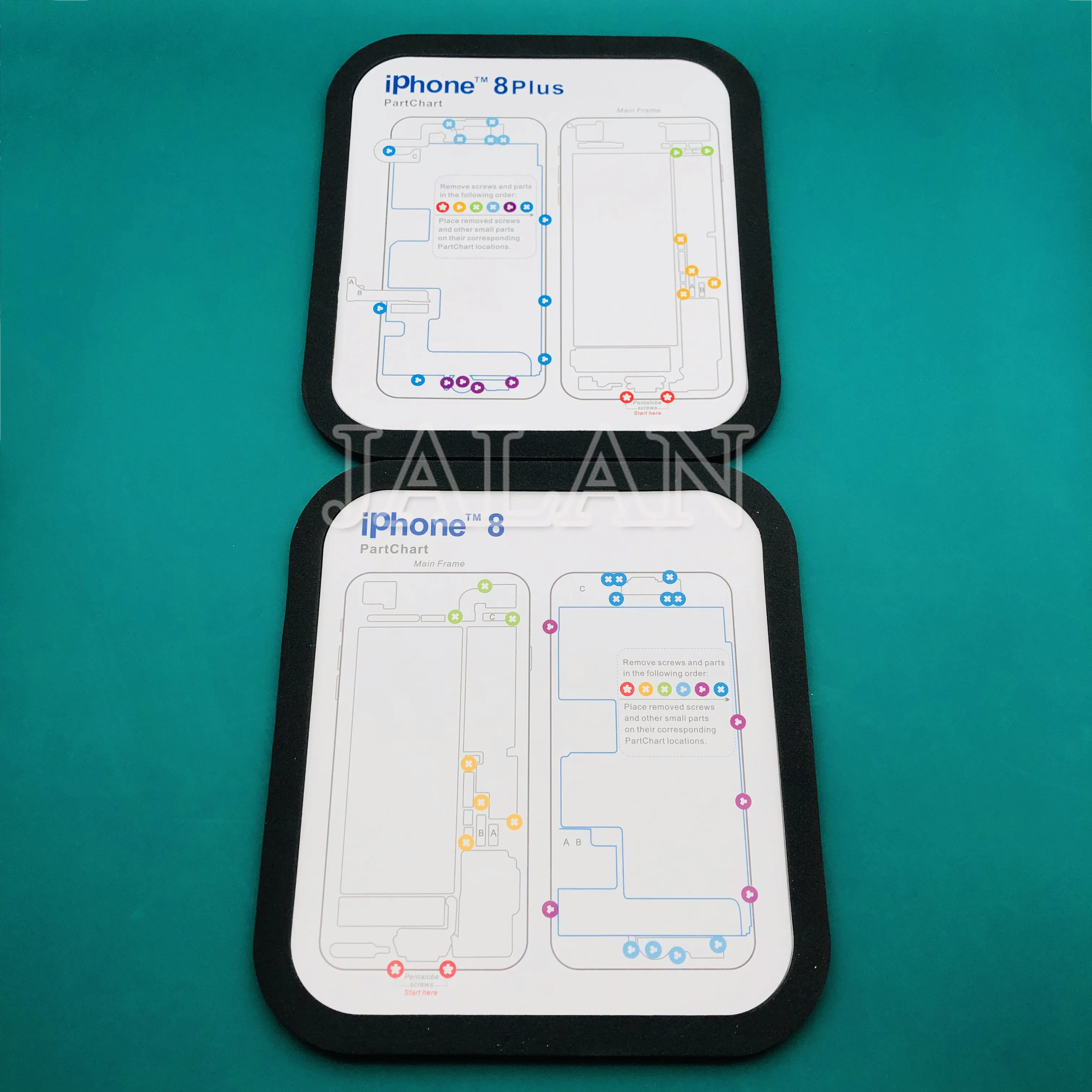 Профессиональные инструменты разборки для ip 6 6s 6p 6s p 7 7p 8p X XS MAX XR винты и части удалить/разместить соответствующие места