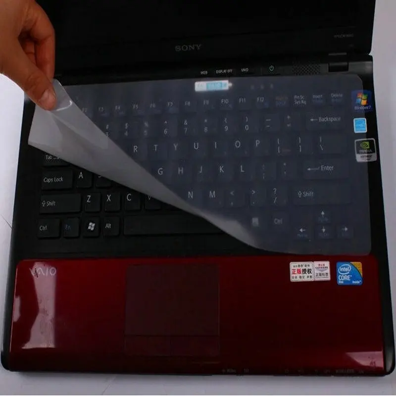 Силиконовая клавиатура для ноутбука 17 &quot14&quot 15 защитная пленка