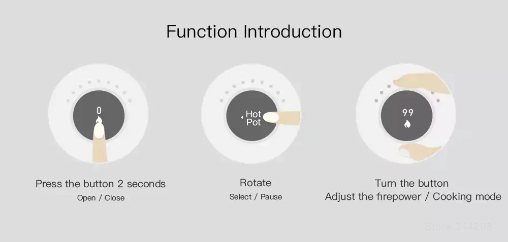 Новые индукционные плиты XIAOMI MIJIA Mi home, умная варочная панель, креативная, точное управление, электрическая плита, плитка, варочная панель, горячий горшок, приложение, Wi-Fi