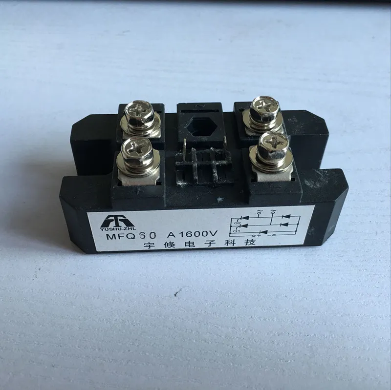 Однофазный MFQ60A MFQ100A MFQ300A 1600 в кремниевый управляемый модуль диодный мост выпрямитель 60A 100A 300A Amp