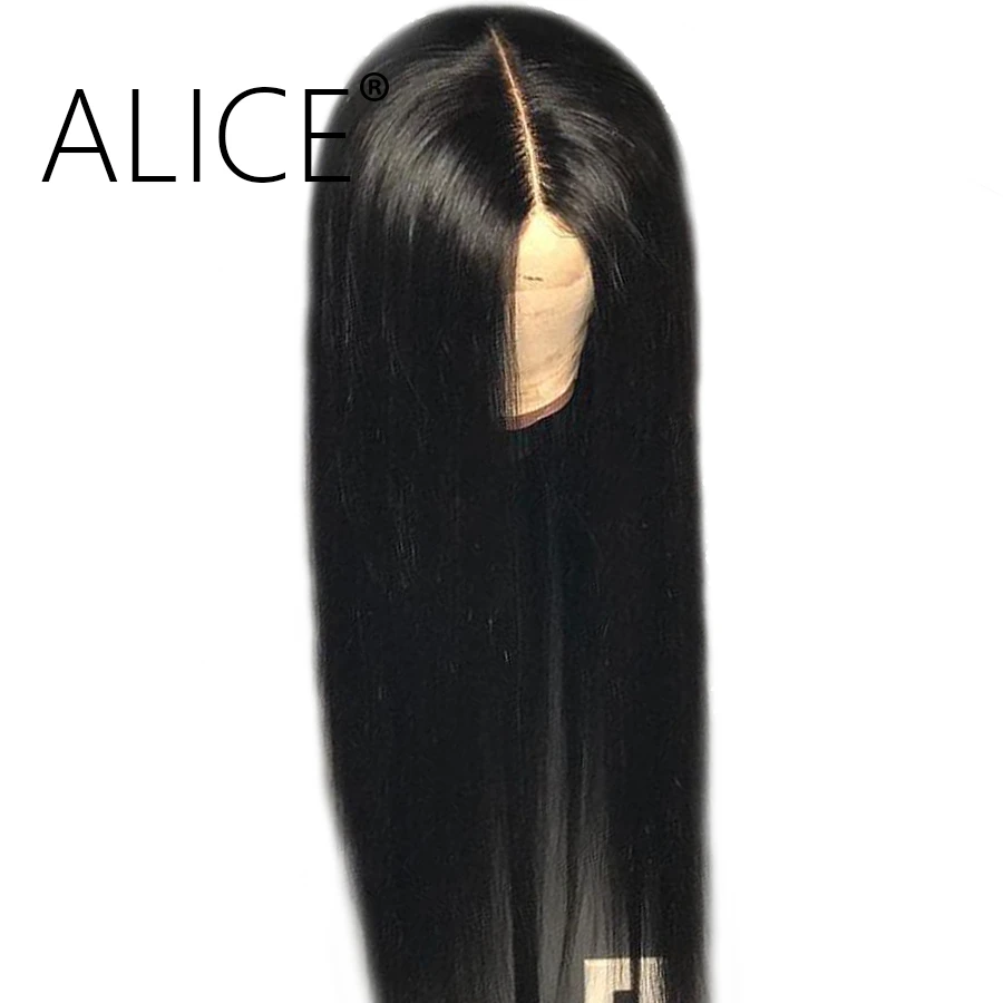 ALICE 150% плотность 360 кружевной фронтальный парик с детскими волосами