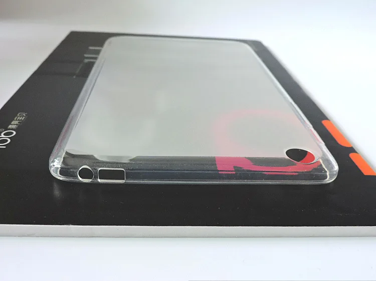 Модный высококачественный прозрачный чехол-накладка из ТПУ для Lenovo Tab A5500 A8-50 +