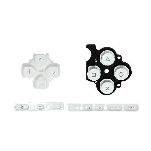 Белый Кнопочный Набор для ремонта Sony PSP 3000 Slim Console|repair set|repair forsrepair pad |