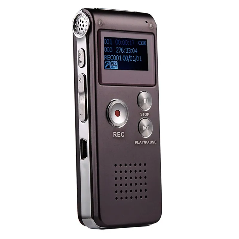 Диктофон USB 8 ГБ диктофон цифровой Аудио с встроенным микрофоном WMA/WAV/MP3/OGG |