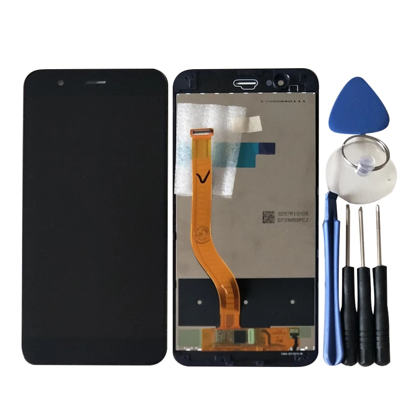 Axisinternational Для 5," huawei Honor V9 Honor 8 Pro DUK-L09 DUK-AL20 ЖК-дисплей сенсорный дигитайзер панель рамка