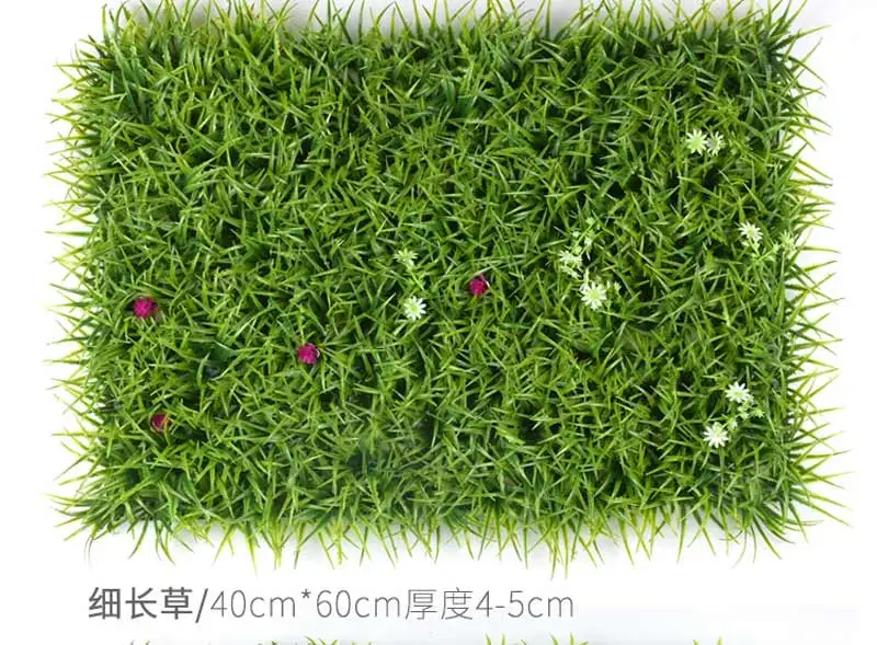 xichang 40*60 см DIY искусственные 3D зеленые стены садовый декор растения Трава зеленый Ландшафтный квадратный газон листья эвкалипта газон - Цвет: xichang
