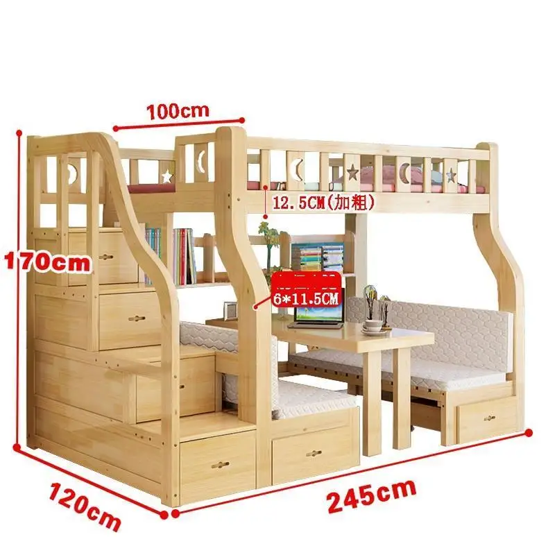Коробка Yatak Ranza горит Enfant палуба литэрас один ухода De Dormitorio Mueble мебель для спальни