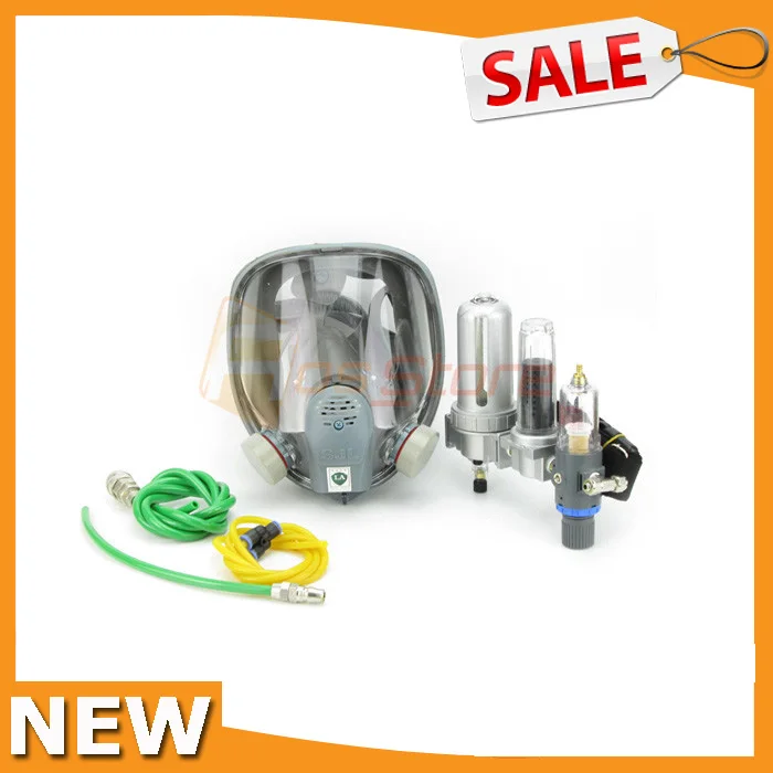 AIR FED полный уход за кожей лица дыхательная маска комплект капот респиратор для