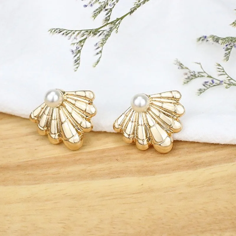 Модные персонализированные ретро шик корпус вентилятора шпильки геометрической