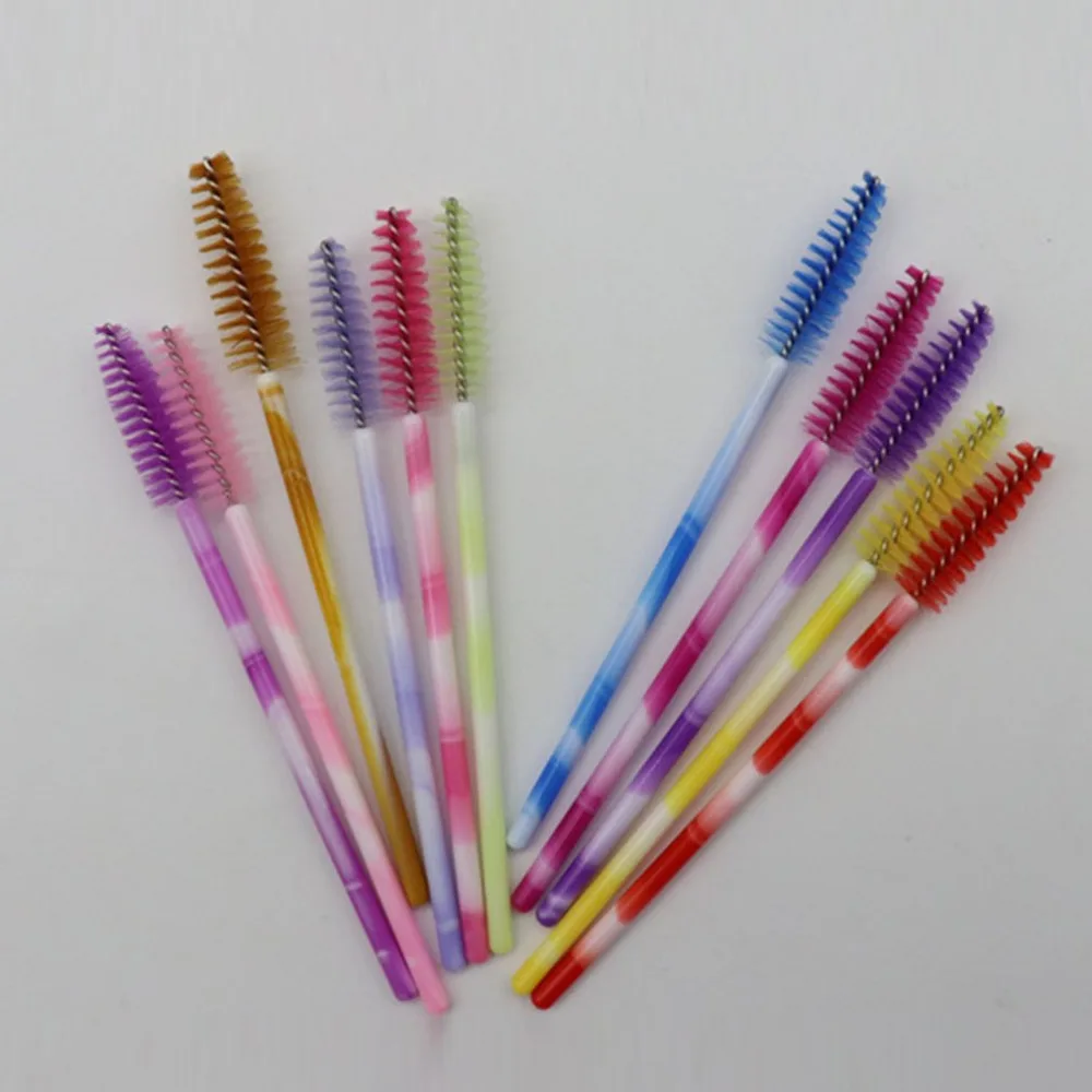 50 шт. щетка для ресниц щеточки одноразовые макияжа тушь аппликатор шпули