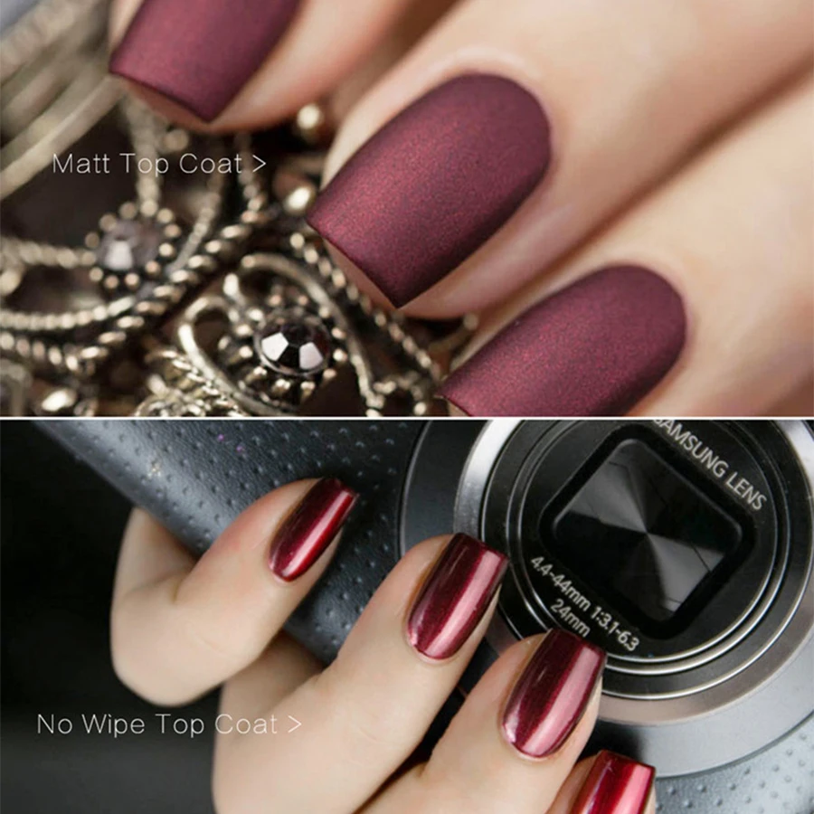 Гель MICHEY Прозрачный матовый верхний слой лак для ногтей основа прозрачный цвет 1