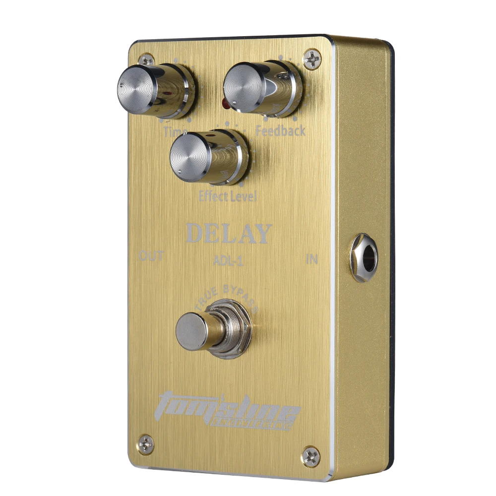 Delay Effect Electric Guitar Pedal True Bypass Aluminum Alloy Housing Parts &amp Accessories | Спорт и развлечения
